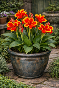Canna indica Cannova F1 Llama Dorada Roja